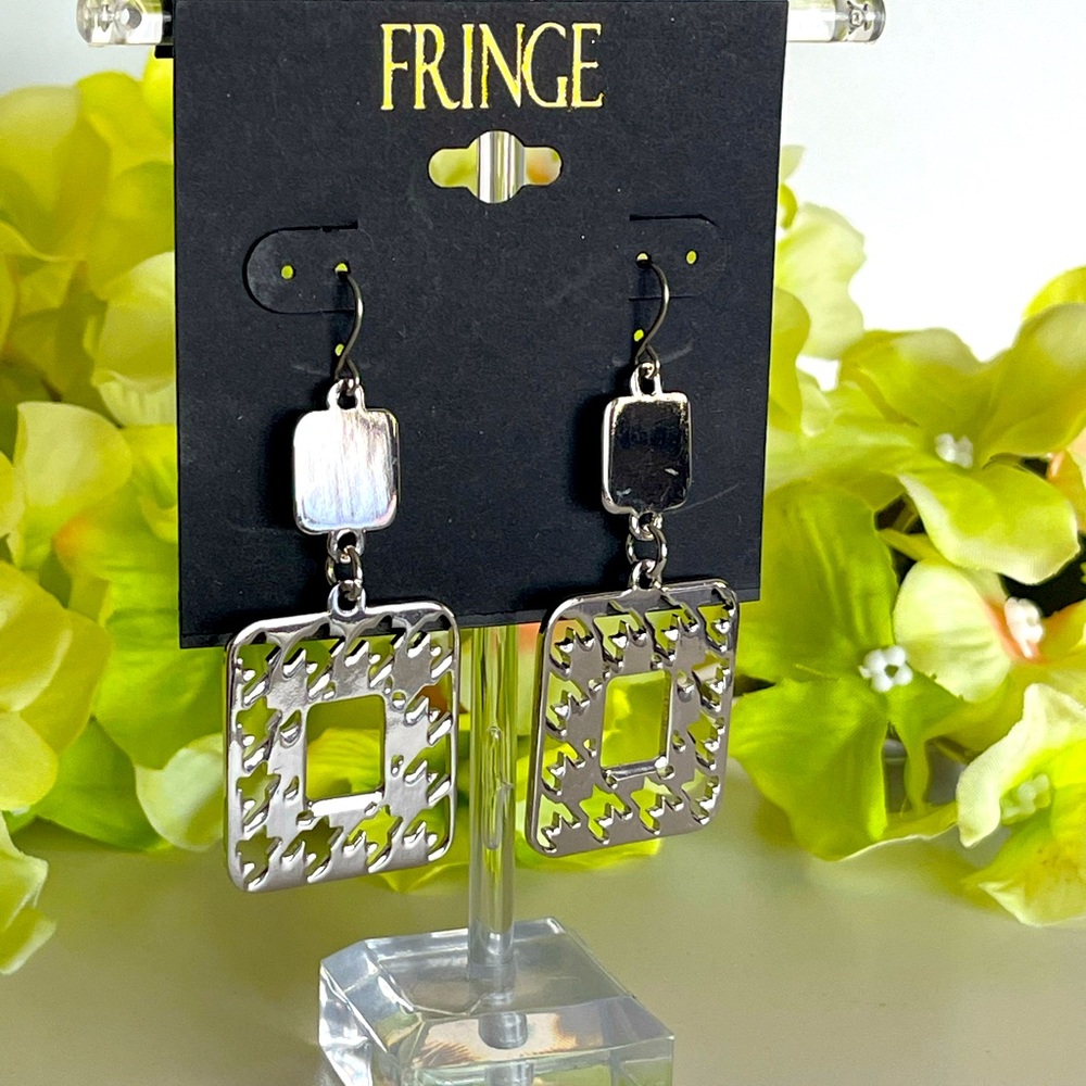 Silver dangle earrings - Picture 7 of 7